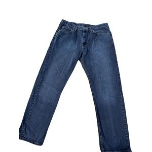 Wranglers Jeans Dark Wash Denim 38X32  Reg Straight